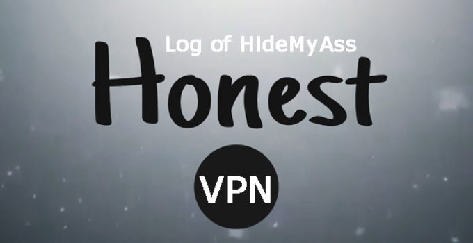 Honest act about HideMyAss logs