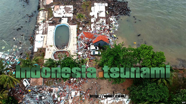 Indonesia Volcano eruption and tsunami