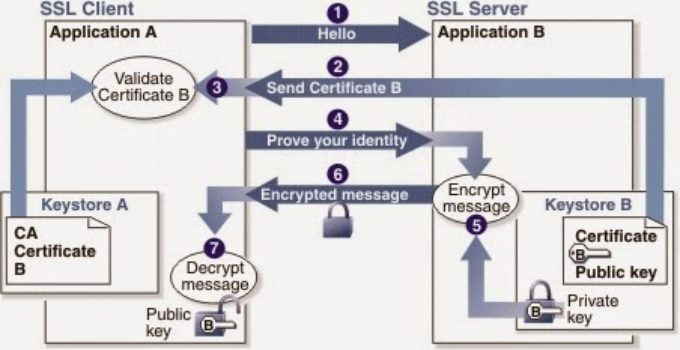 Клиент использует разные версии протокола ssl. SSL схема. SSL схема работы. Протокол безопасности SSL. Принцип работы сертификата.