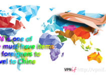 VPN travel to China items