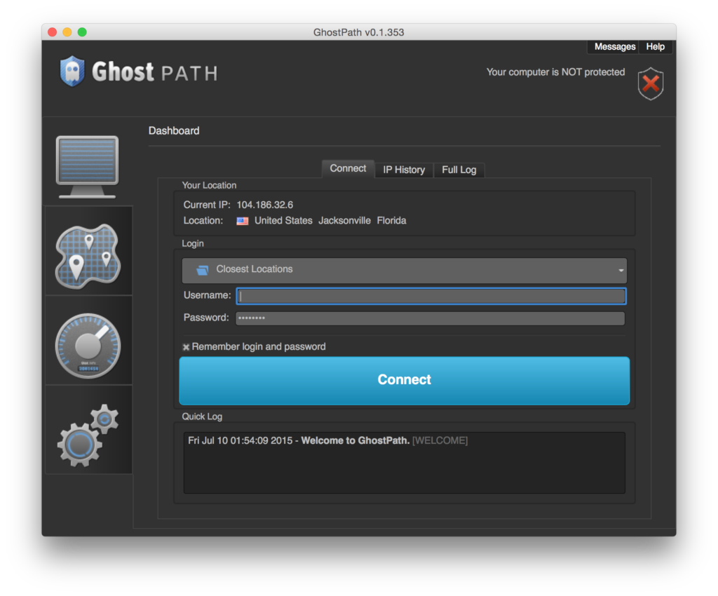 client of ghostpath in vpnif 1