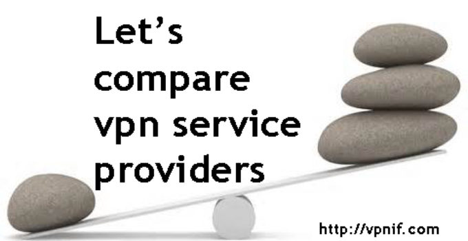 compare vpn service providers