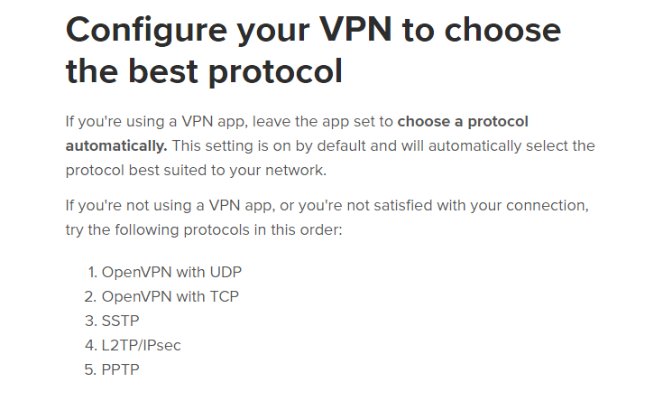 configure your VPN in expressvpn