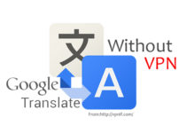 google translate vpn