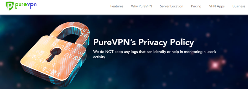 private policy of purevpn