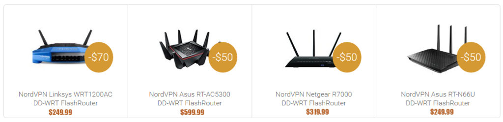 vpn router price with nordvpn